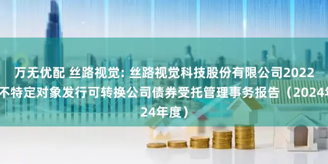 万无优配 丝路视觉: 丝路视觉科技股份有限公司2022年向不特定对象发行可转换公司债券受托管理事务报告（2024年度）
