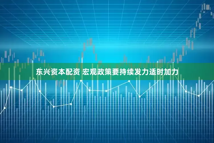 东兴资本配资 宏观政策要持续发力适时加力