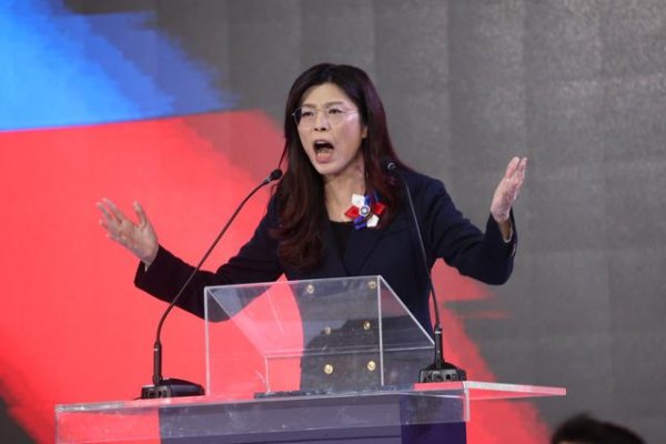 中国配资网 批民进党让台湾四分五裂，郑丽文喊话：台湾不能再向下沉沦